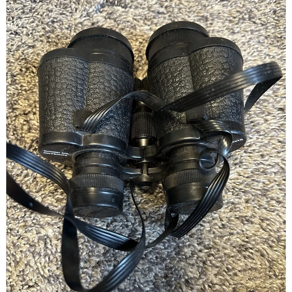 INTEROPTICA Binoculars VTG Outdoor Zoom Lens w/case Made in Italy